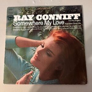 💙 Ray Conniff Somewhere My Love Vinyl Album